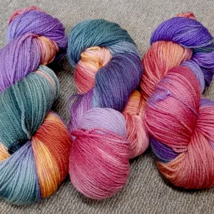 Hand Dyed Merino Wool #12