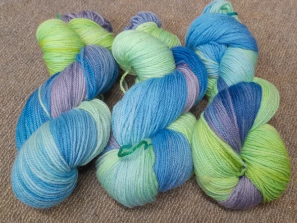 Hand Dyed Merino Wool #9