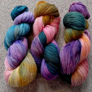Hand Dyed Merino Wool #16