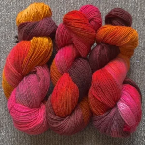 Hand Dyed Merino Wool #19