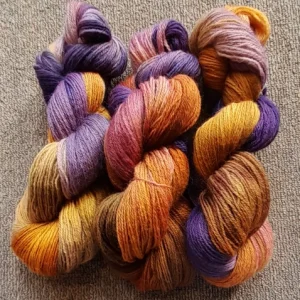 Hand Dyed Woollen 4ply Yarn #4