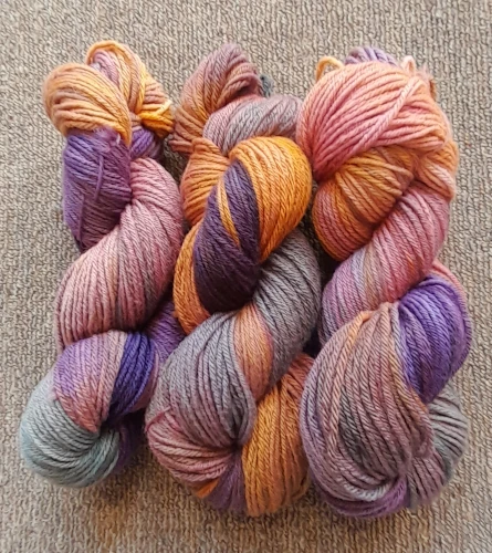 Hand Dyed Merino Wool #2