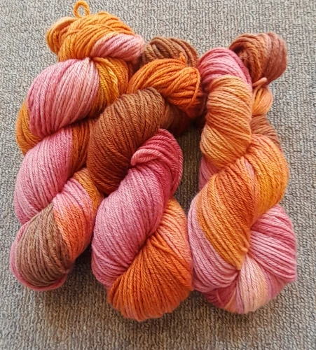Hand Dyed Merino Wool #7