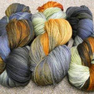 Hand Dyed Merino Wool #21