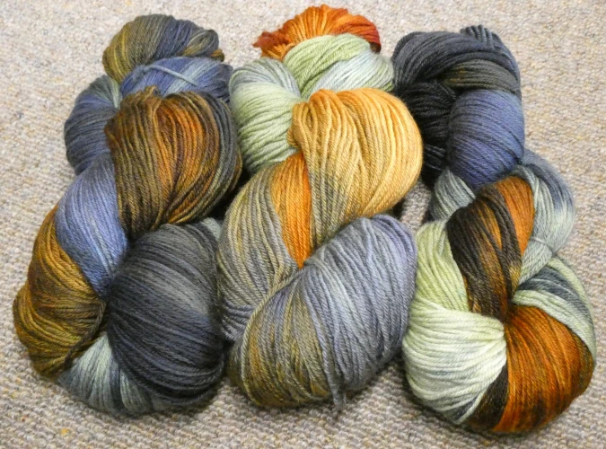 Hand Dyed Merino Wool #21