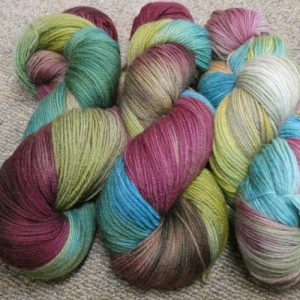 Hand Dyed Merino Wool #23