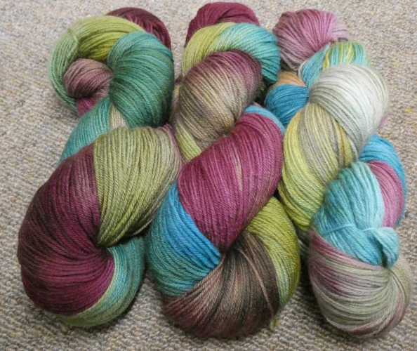 Hand Dyed Merino Wool #23