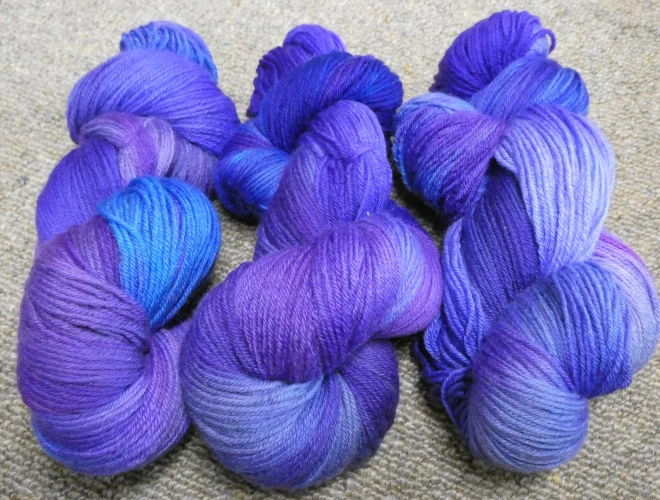 Hand Dyed Merino Wool #24