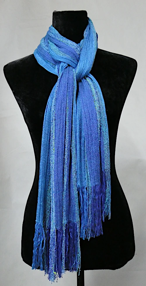 Frosted Blue Scarf - Image 2