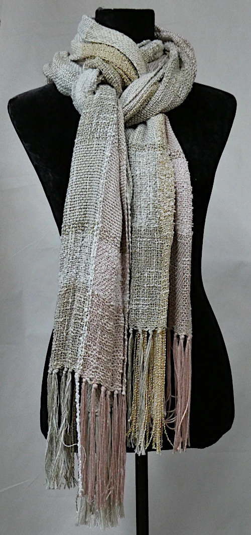 Seashell Pearl Scarf / Wrap - Image 2